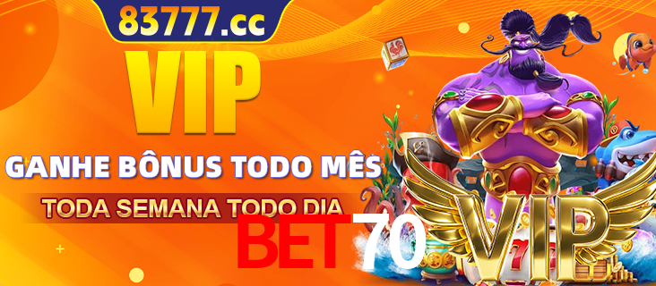 Banner promocional do bet70 oferecendo 100% de recompensas adicionais contínuas para quem fizer o login diário (Daily sign-in), com um mascote de coelho.