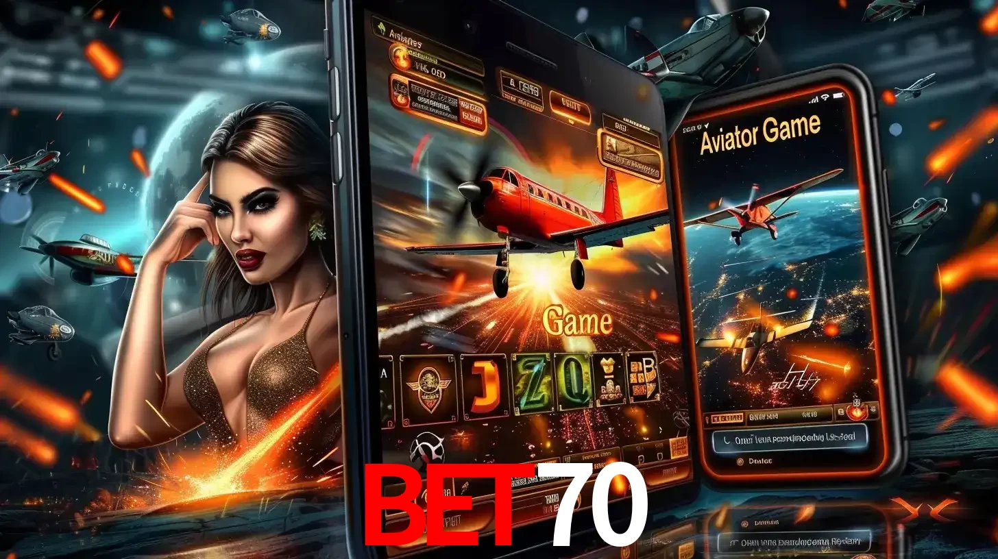 Mulher estilosa cercada por telas que exibem a jogabilidade do Aviator, capturando a intensidade e a estratégia deste popular crash game oferecido pelo bet70.
